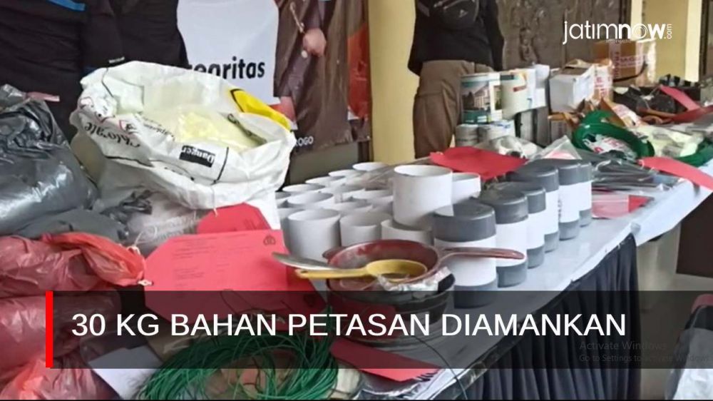 Video: 13 Warga Terlibat Pembuatan Petasan Ditangkap