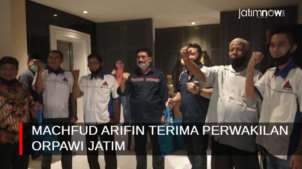 Video: Machfud Arifin Terima Kunjungan Perwakilan Orpawi Jatim