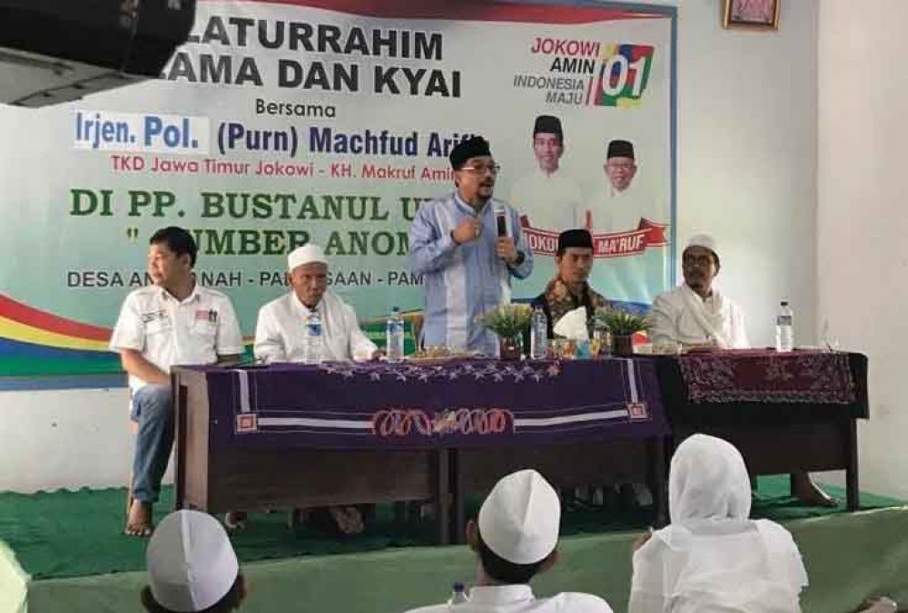 Ketua TKD Jatim Irjen Pol (Purn) Machfud Arifin di Madura