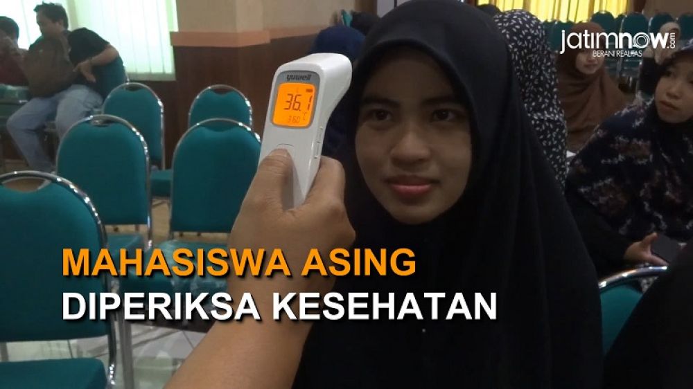 Video: Mahasiswa Asing Diperiksa Kesehatan