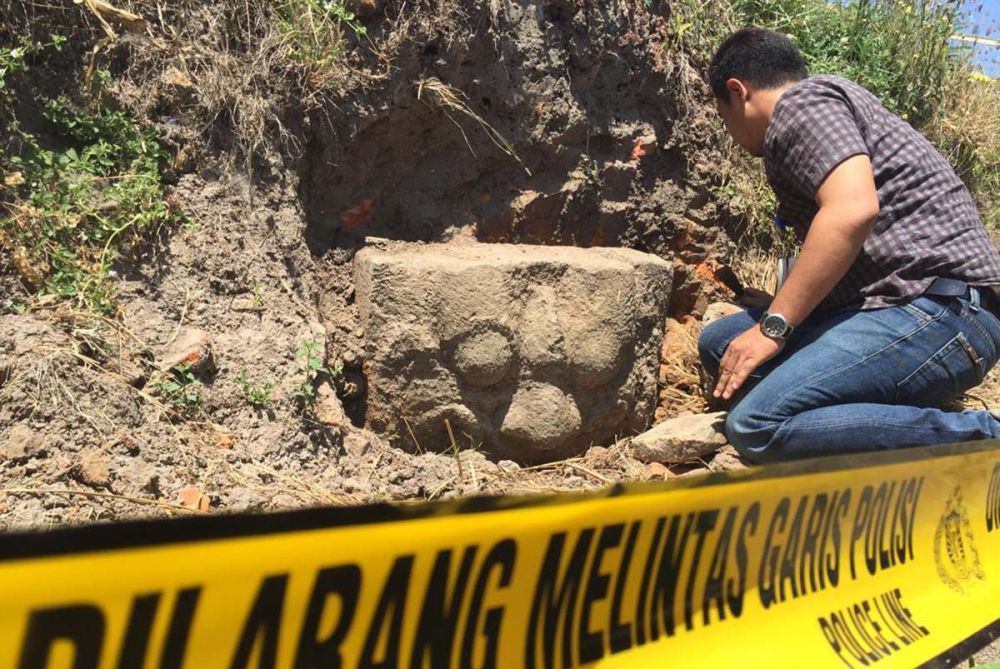 Temuan Kepala Kala di Blitar Disebut Mengarah ke Struktur Percandian