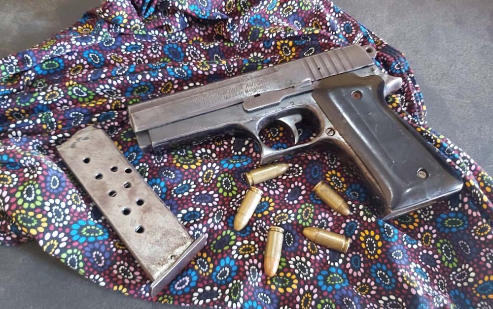 Senpi yang disita Polres Sampang saat coblosan pilkades