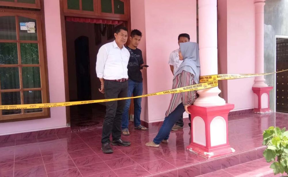 Polisi meminta keterangan para saksi atas tewasnya Isnan, yang mayatnya ditemukan bersimbah darah