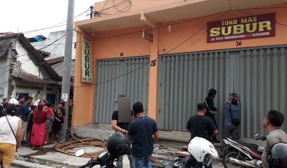 Perampokan Toko Emas di Wonokromo Surabaya, Ini Kesaksian Warga