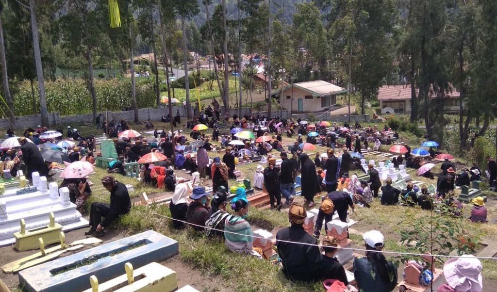 Tradisi nyadran warga Suku Tengger