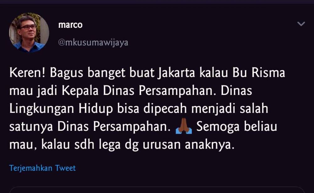 Kecewa Tweet Marco, Pemkot Surabaya Belum Berencana Bawa ke Polisi
