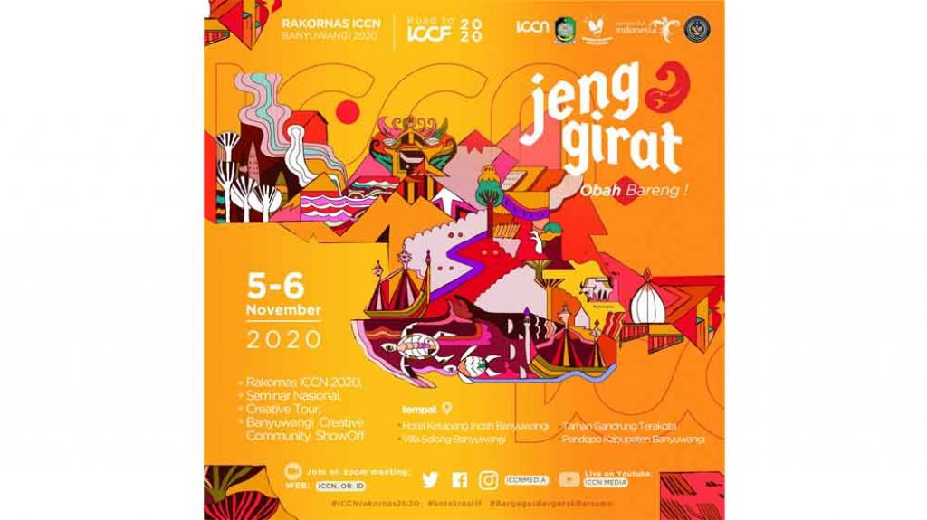 Rakornas ICCN 2020 di Banyuwangi
