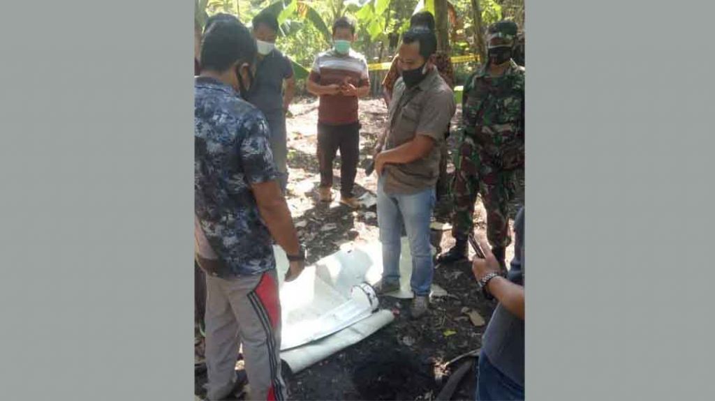 Bagian Pesawat T-50i Golden Eagle Jatuh di Pekarangan Warga Ngawi