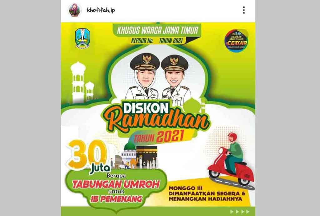 Bayar Pajak Motor di Jatim Dapat Diskon hingga Tabungan Umroh