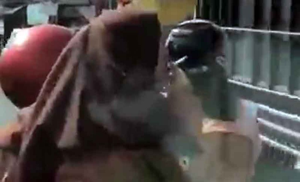 Tangkapan layar video yang beredar