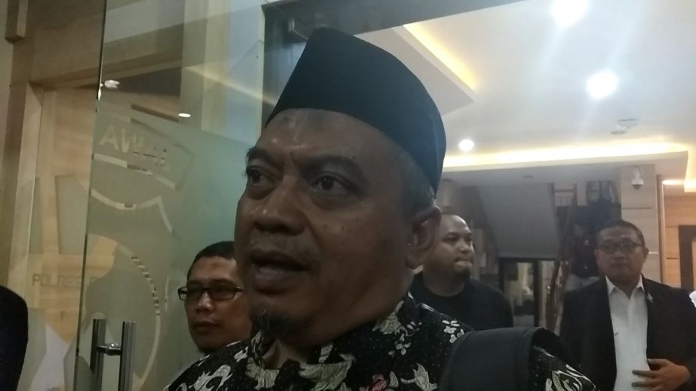 Ustaz Supriyanto penyebar hoax Jokowi akan legalkan perzinahan meminta maaf setelah diperiksa di Mapolres Banyuwangi