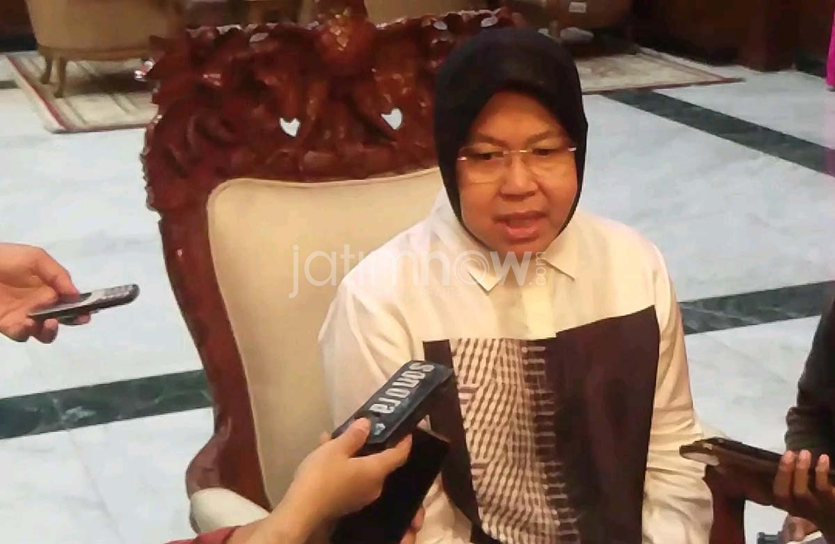 Wali Kota Surabaya, Tri Rismaharini./Foto: Arry Saputra.