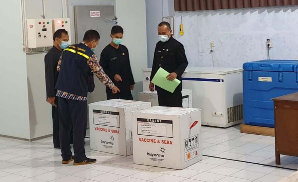 Vaksin Covid-19 Sinovac tiba di Banyuwangi