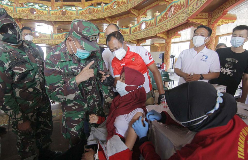 Sentra Vaksinasi Indonesia Maju di Kenjeran Park Sediakan 2000 Dosis