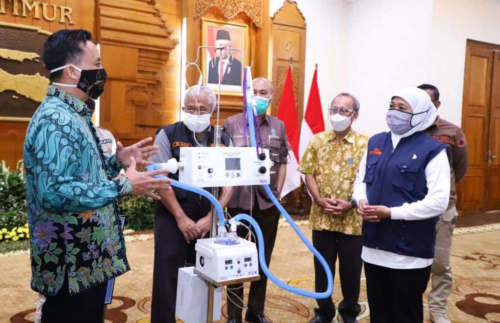 LIPI Beri Bantuan Ventilator untuk Pasien Covid-19 di Jatim