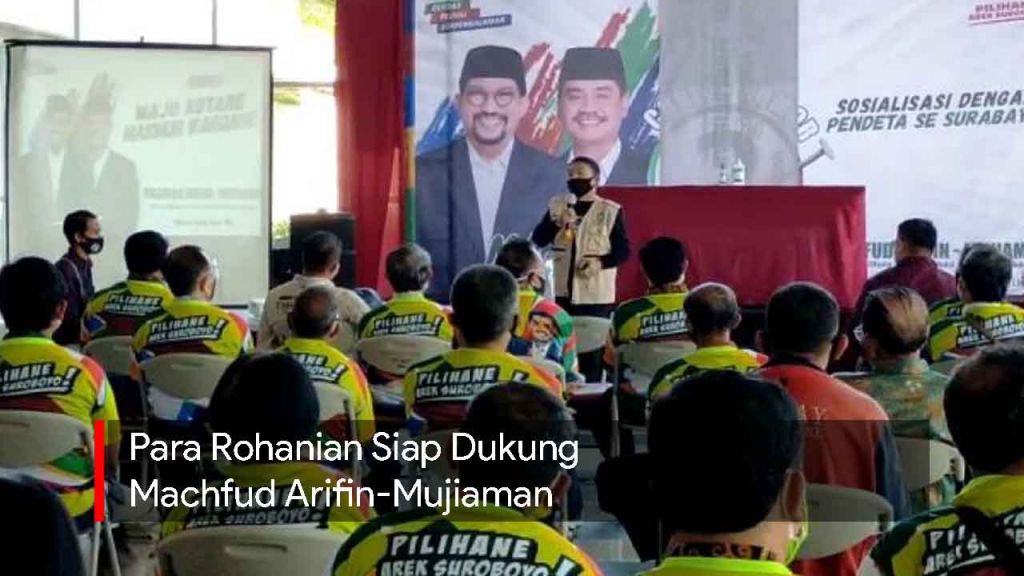 Video: Para Rohanian Siap Dukung Machfud Arifin-Mujiaman