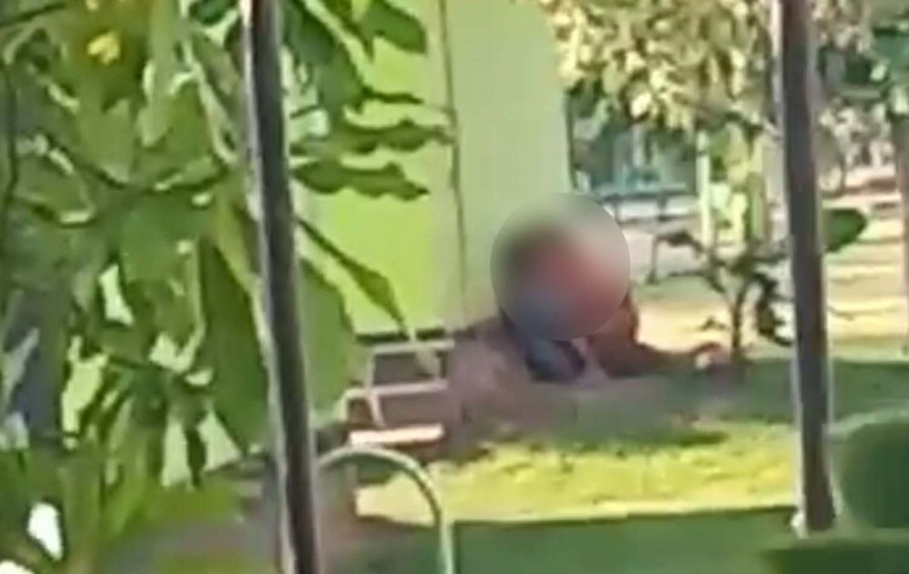 Tangkapan layar video pasangan mesum yang beredar