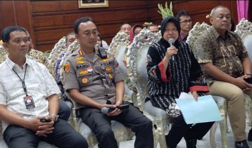 Wali Kota Surabaya Tri Rismaharini