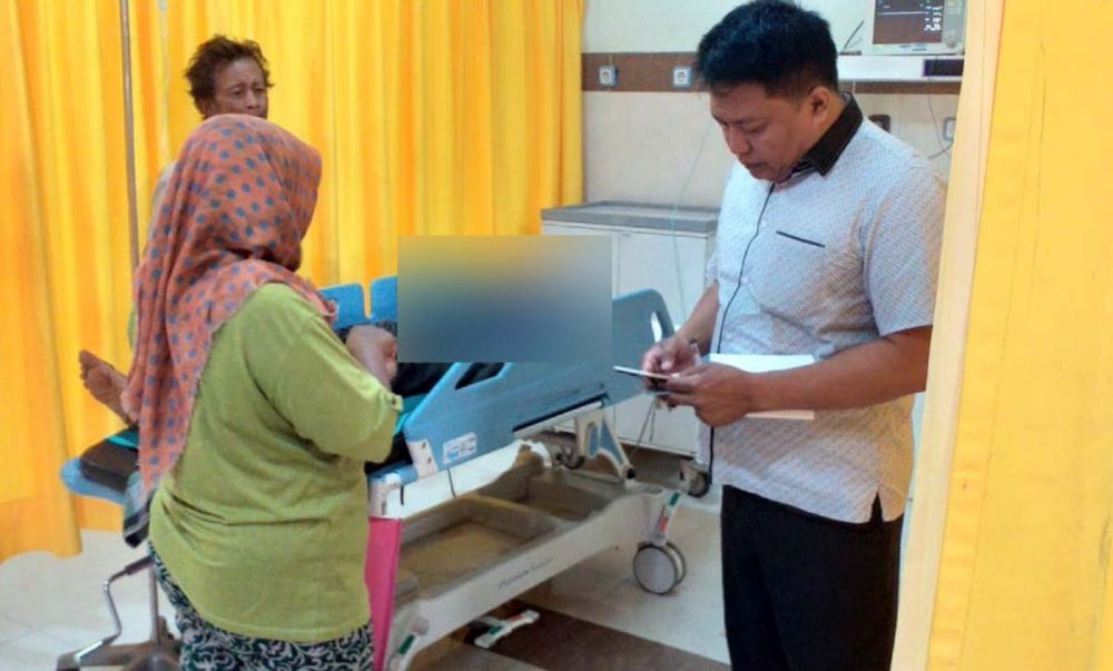 Wanita korban tersambar kereta api dinyatakan meninggal dunia setelah sempat dirawat 8 jam di rumah sakit