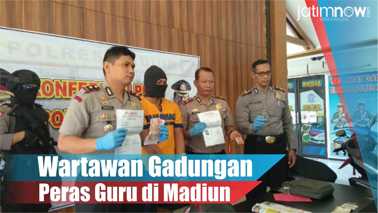 Video: Wartawan Gadungan Peras Guru di Madiun