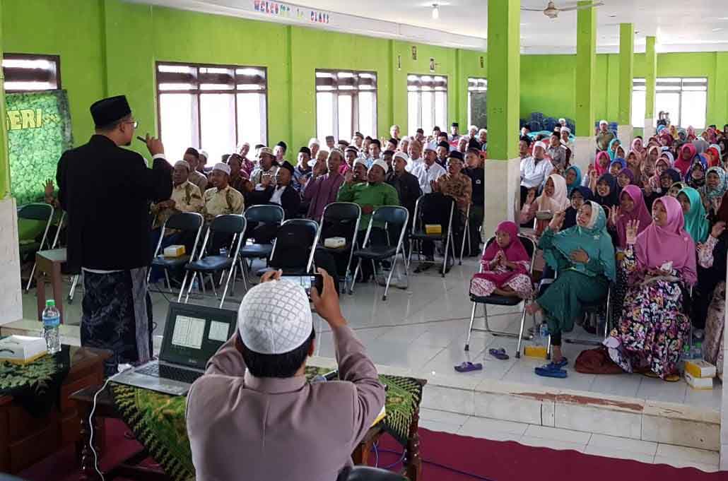 Pelatihan membaca Al Quran metode quantum di kabupaten malang.