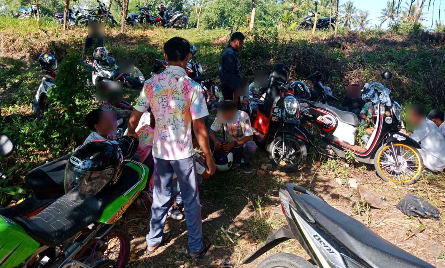 Rayakan Kelulusan, Puluhan Siswa SMA di Banyuwangi Pesta Miras