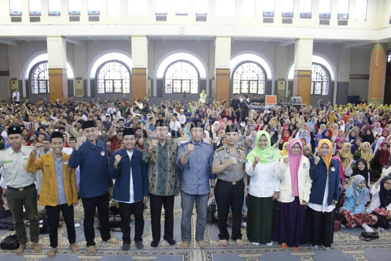 Menpora Imam Nahrowi usai acara pengukuhan Laskar Pemuda Masjid./Foto: Istimewa