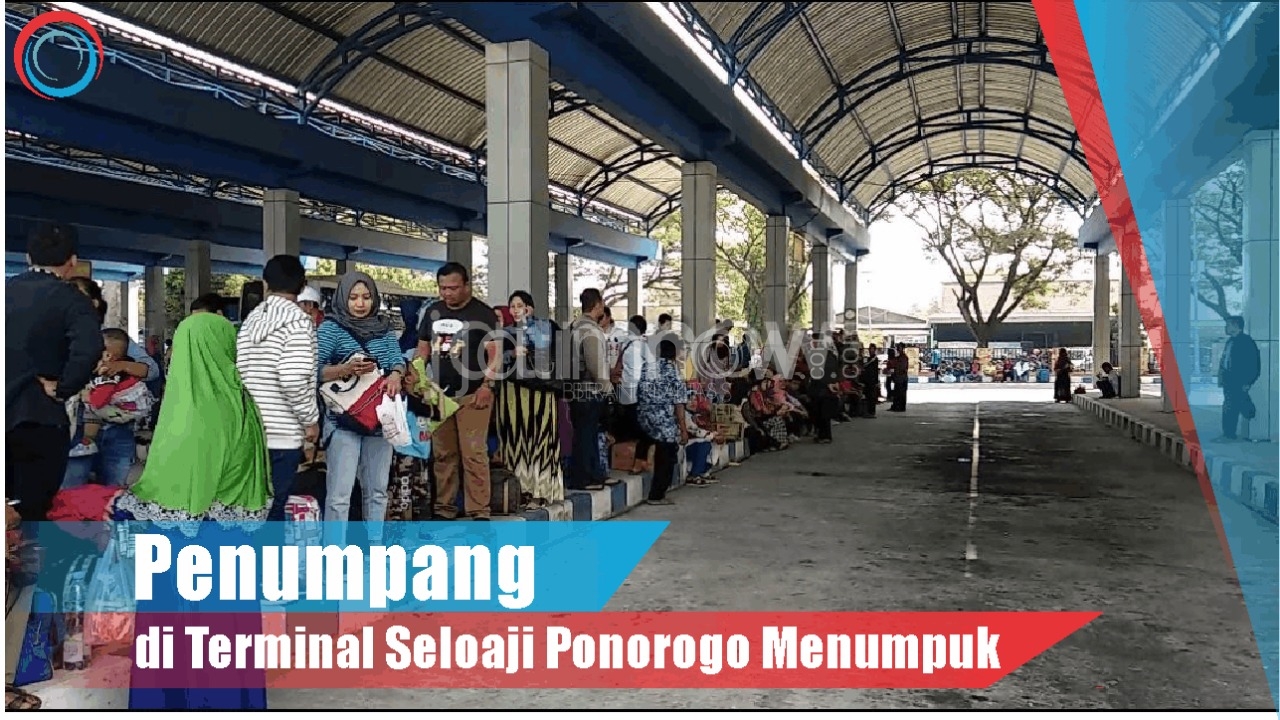 Video: Penumpang di Terminal Seloaji Ponorogo Menumpuk
