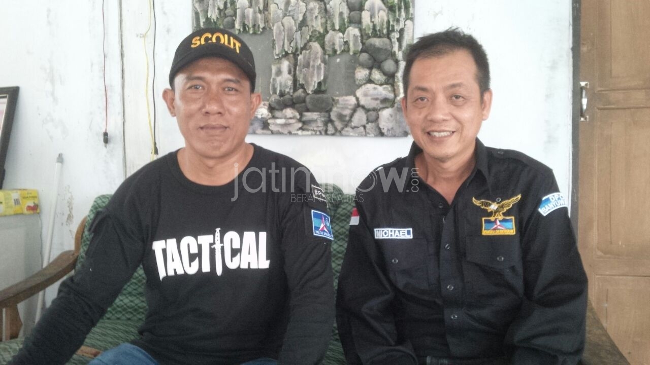 Michael Edy Hariyanto (kanan)./Foto: Irul Hamdani.