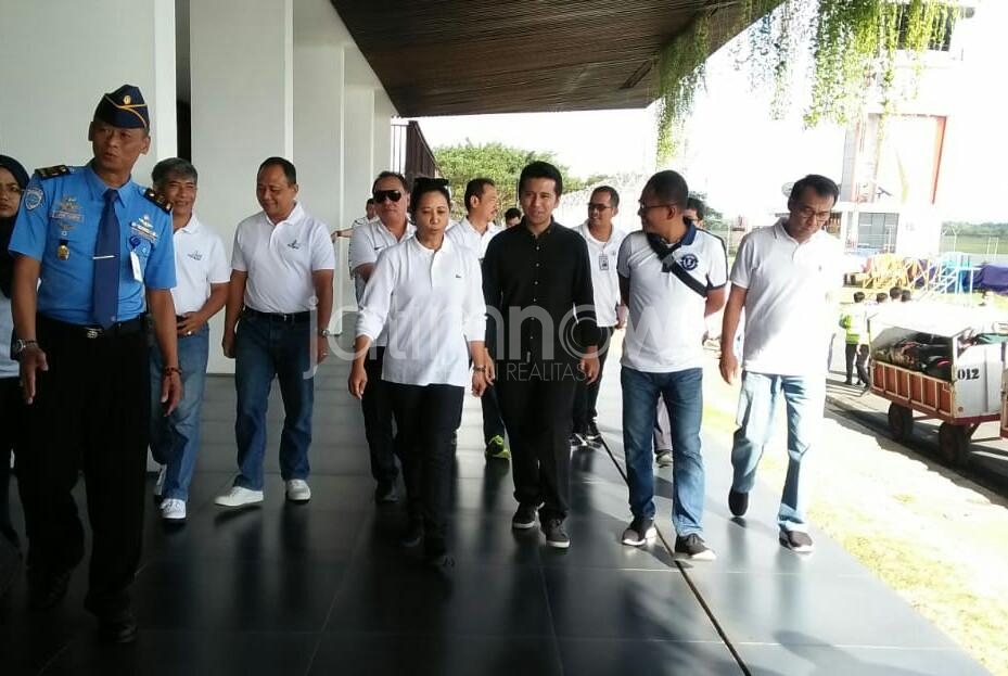 Emil Dardak mendampingi Menteri BUMN di Banyuwangi