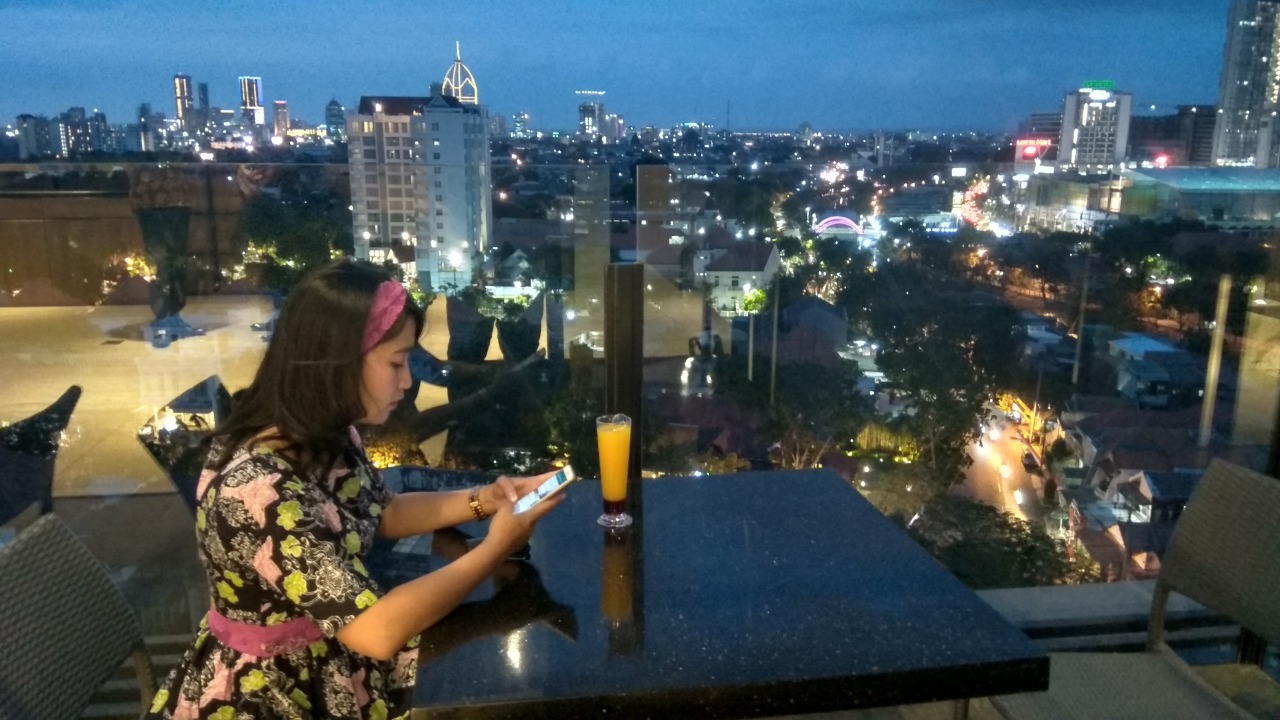 Rooftop Batiqa Hotel Darmo Surabaya