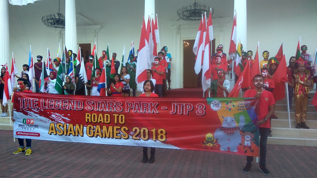 Wahana The Legend Park memberikan nuansa Asian Games