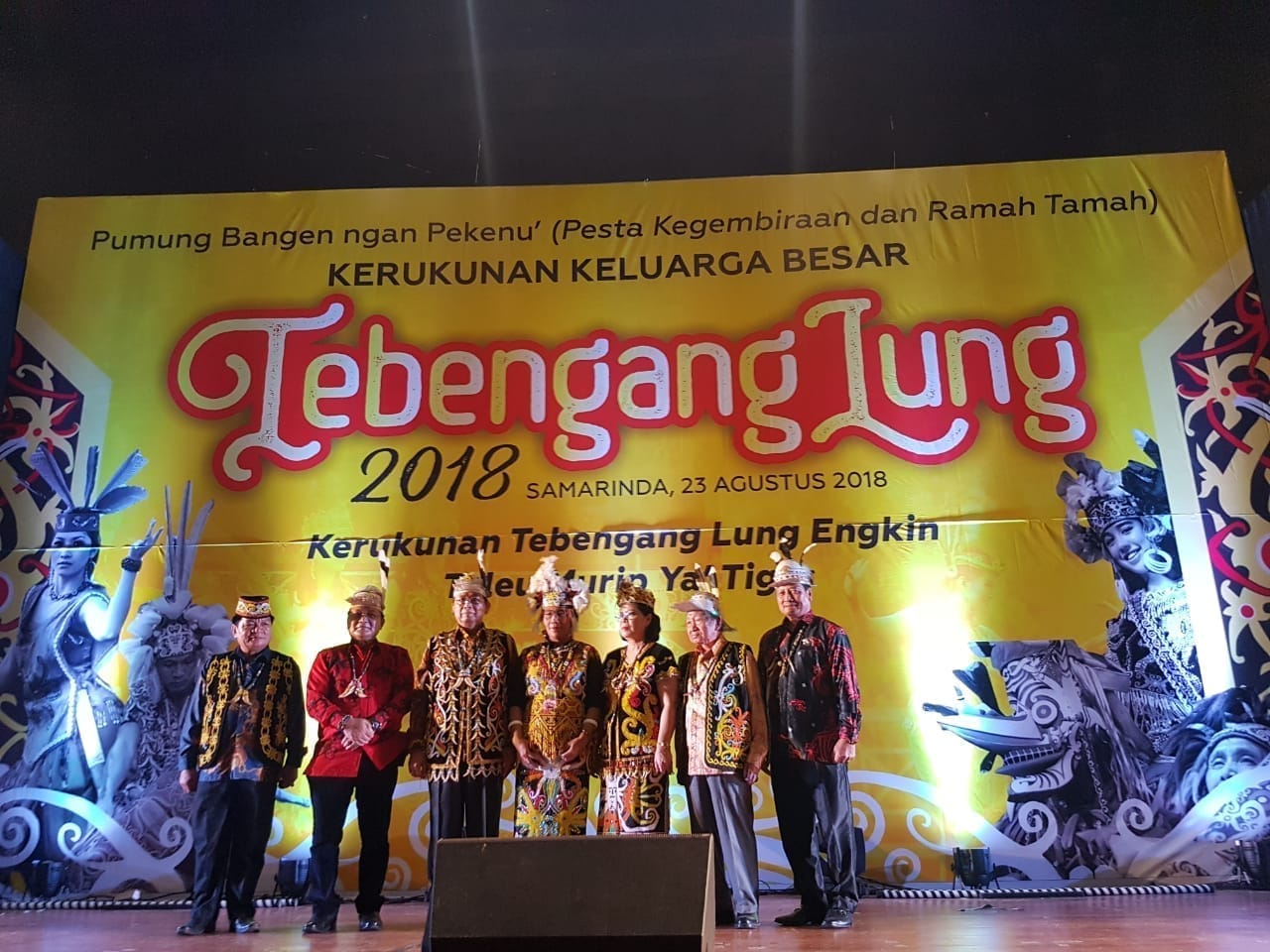 Menteri Susi diacara Musyawarah Besar Kerukunan Tebengang Lung