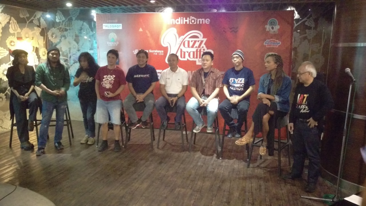 Para musisi yang akan bermain di Jazz Traffic 2018 
