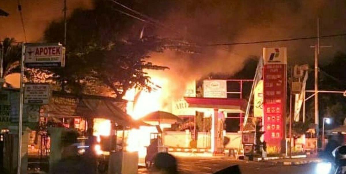 SPBU di Kasembon Malang Terbakar, Begini Kronologinya