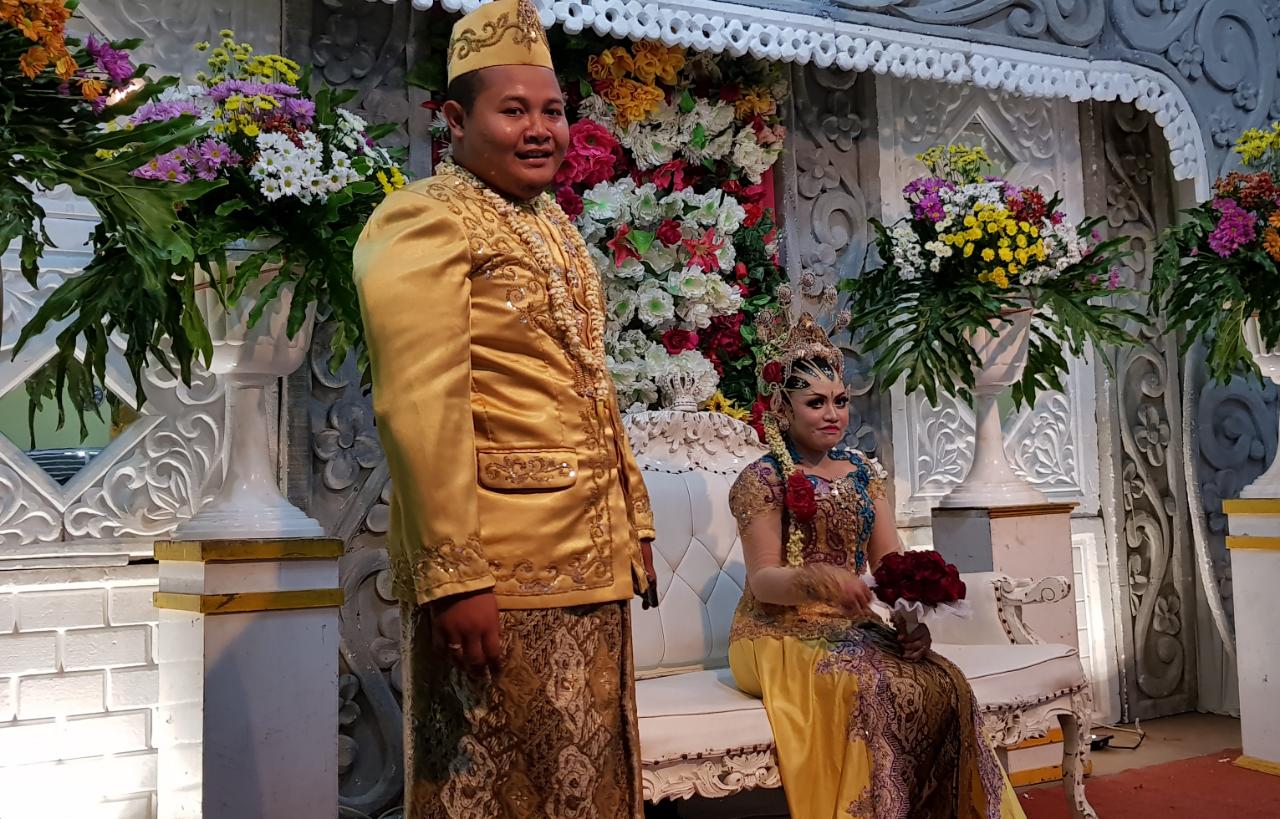 ILUSTRASI- RESEPSI PERNIKAHAN TITO DAN TITA  DI SURABAYA, SABTU (1/9/2018)