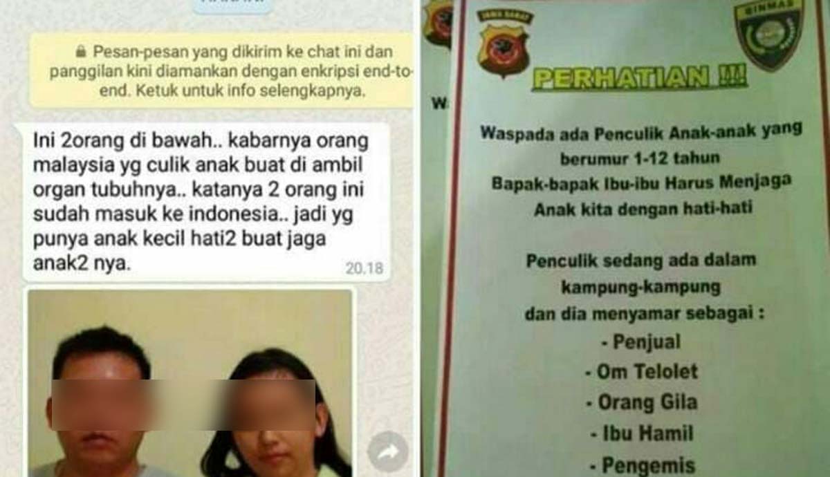 Kabar hoax yang viral di medsos