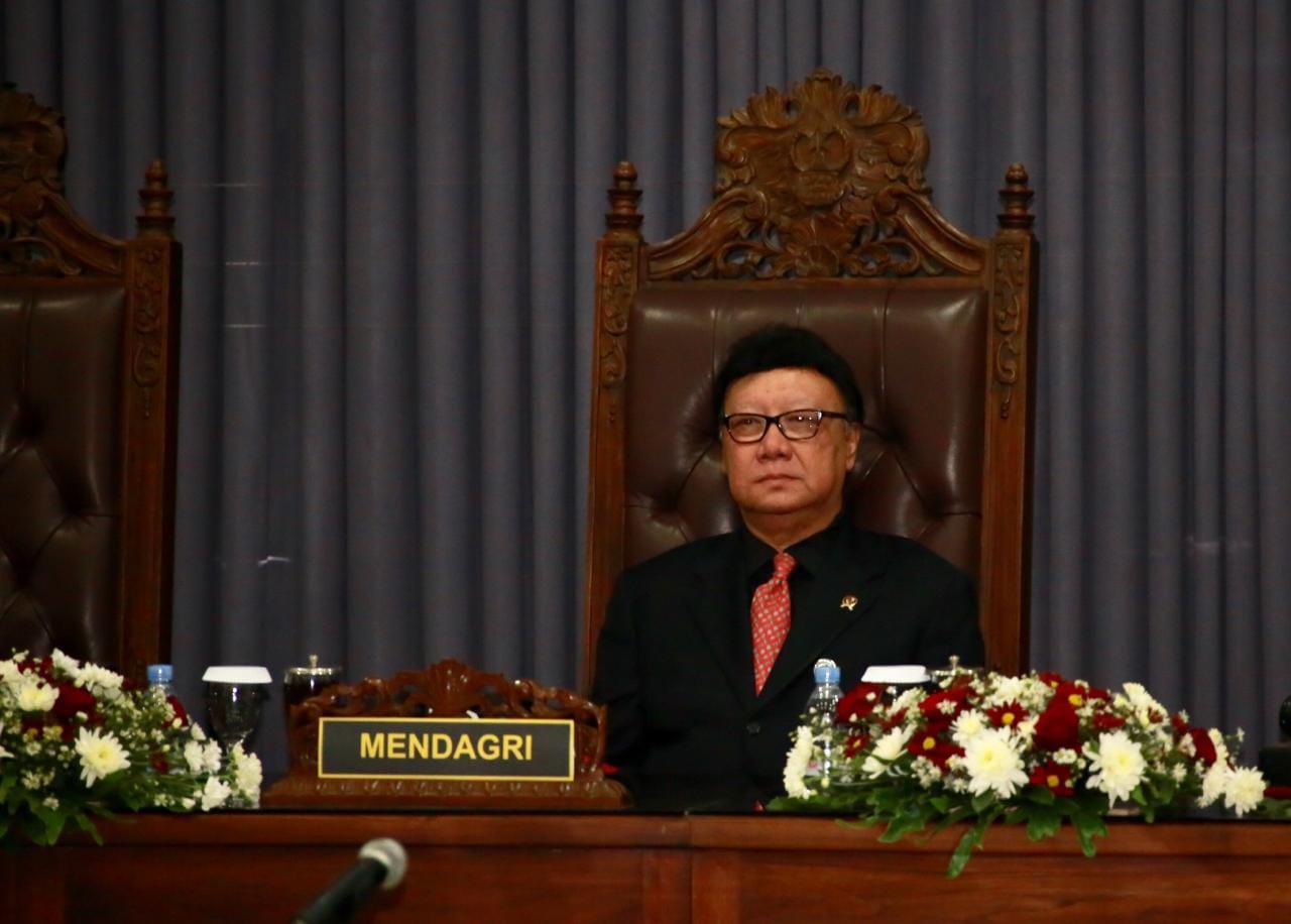 Menteri Dalam Negeri (Mendagri) Tjahyo Kumolo