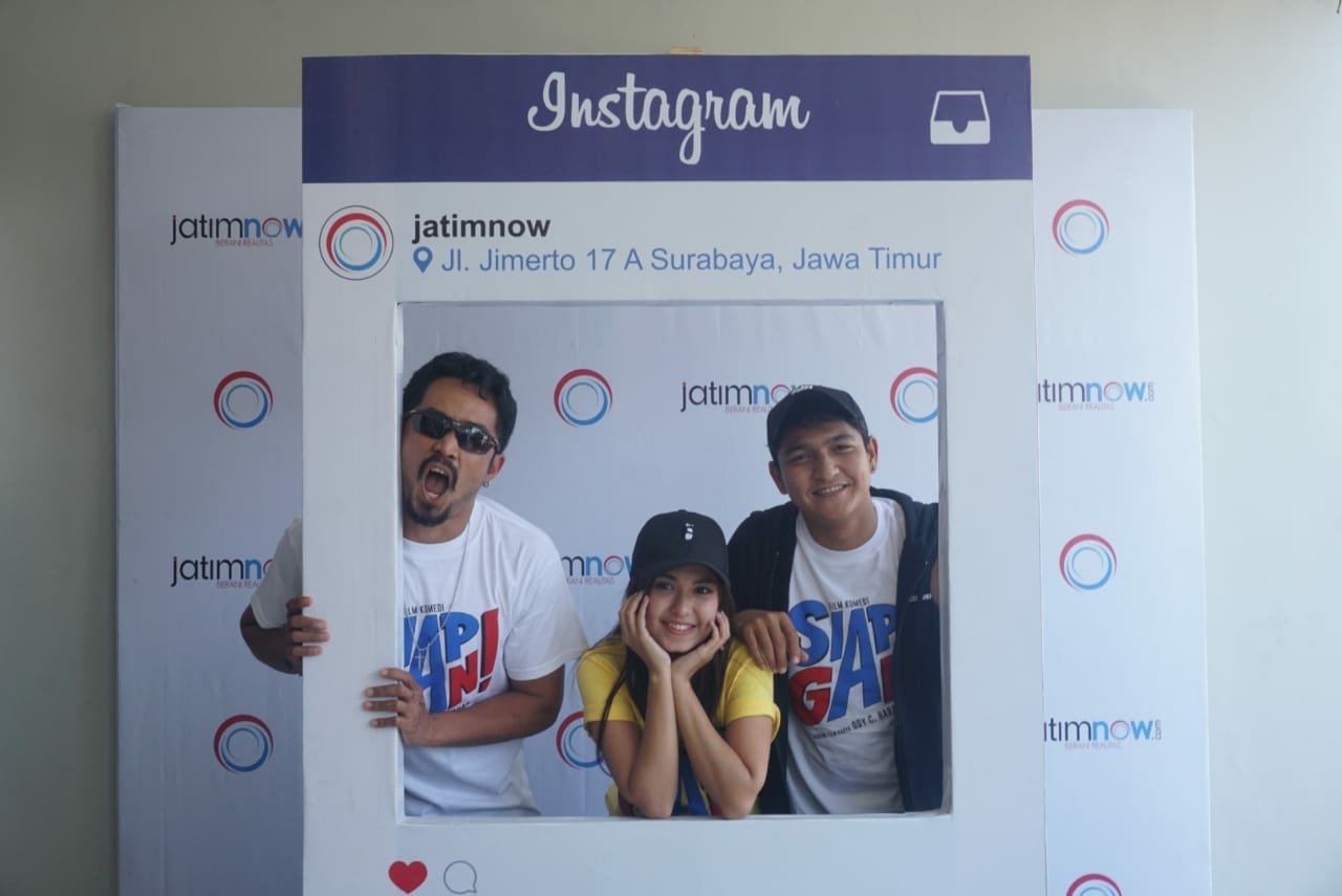 Syuting Film Siap Gan! di Surabaya, Rini: Saya Tidak Sempat ke Dolly