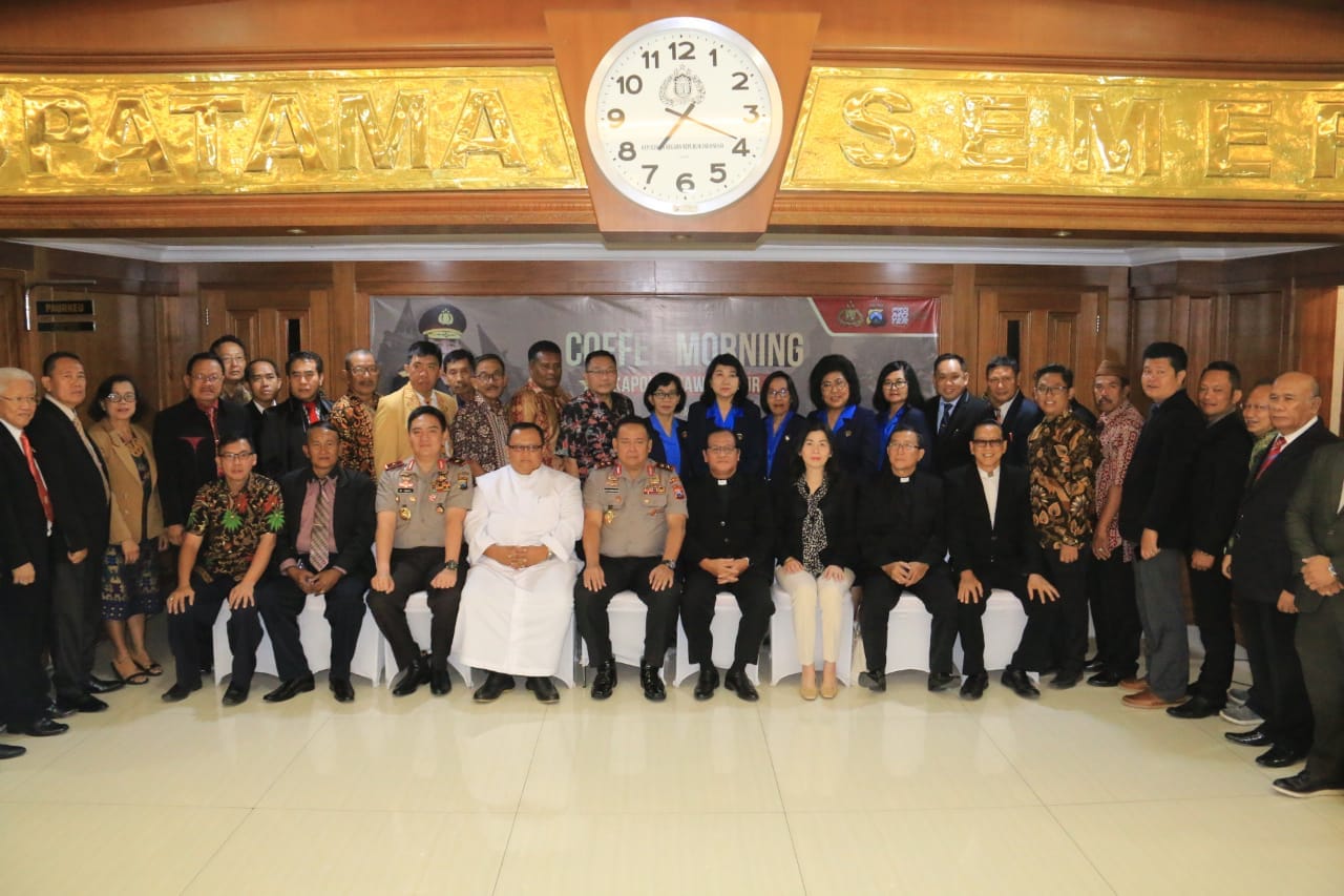 Foto: Pesan Kapolda ke Dewan Gereja se-Jatim
