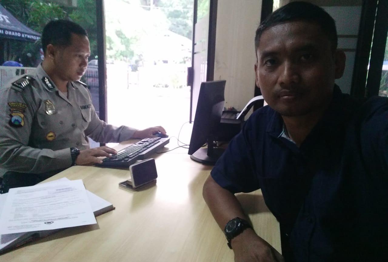 Bejo melapor ke Polsek Gubeng