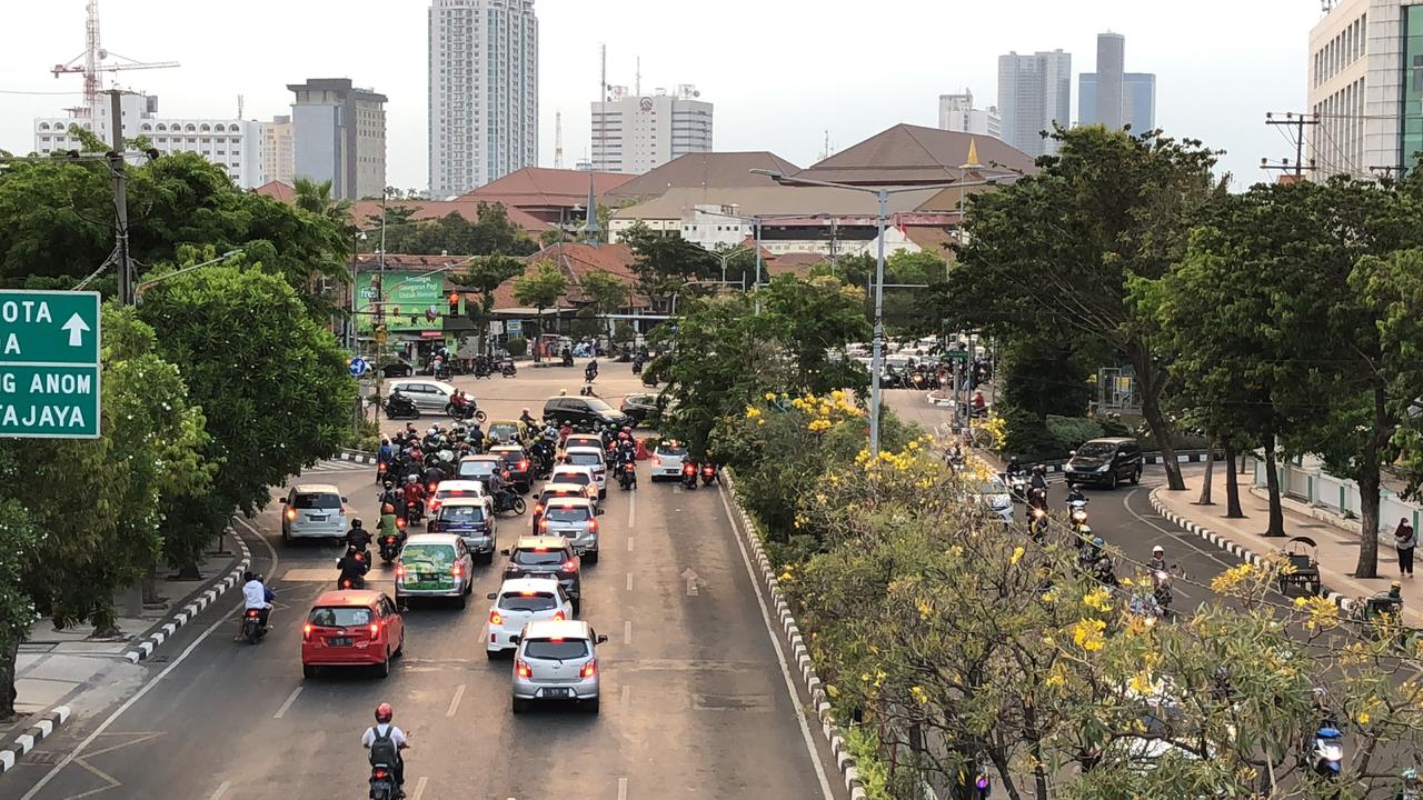 Live Traffic: Lalu Lintas Sekitaran Prof. Moestopo, Surabaya
