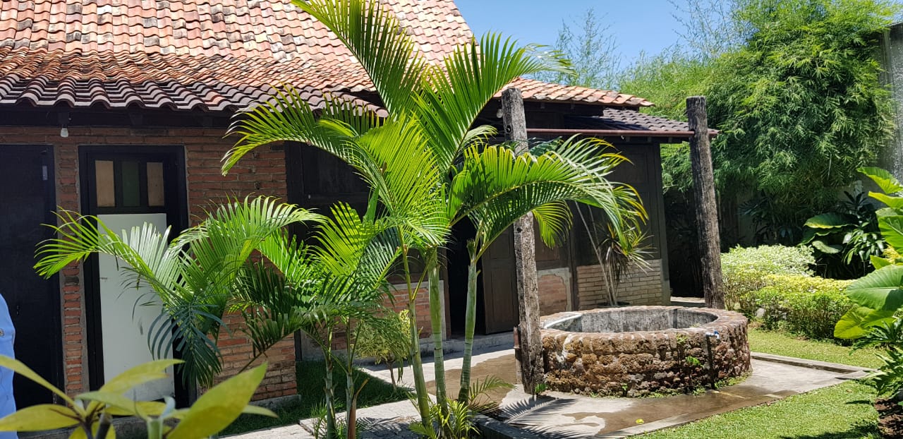 Sumur tua di Pendopo Banyuwangi/Foto: Budi Sugiharto