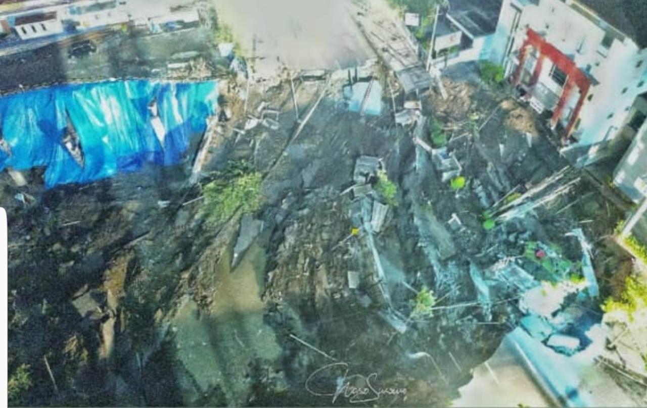 Sebuah foto yang diambil @noro._ melalui drone