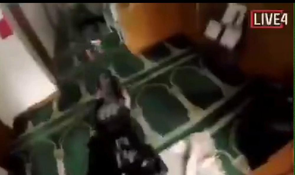 Screenshoot video pembantaian di Masjid Al Noor New Zealand