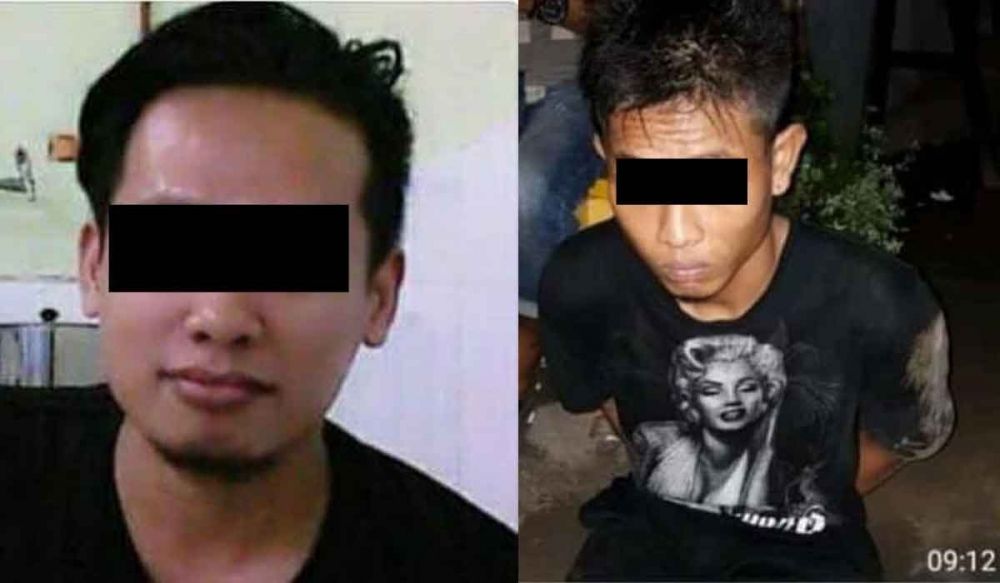 Kedua pelaku terduga mutilasi