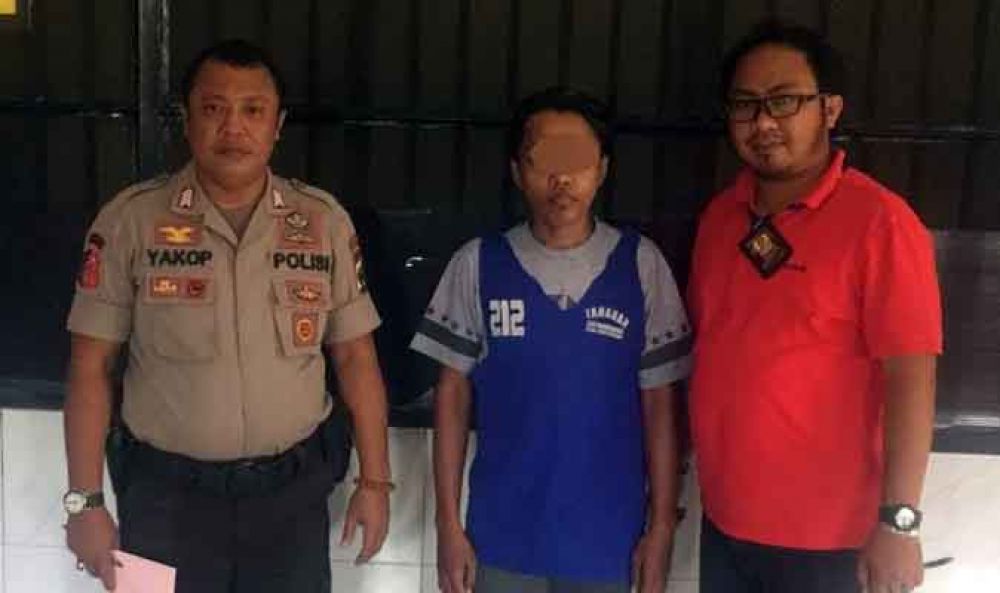 Tersangka Luthfi pengedar narkoba yang ditangkap