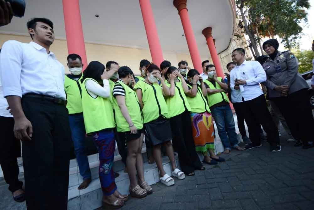 Kesebelas orang yang diamankan gelar pesta narkoba dan miras 