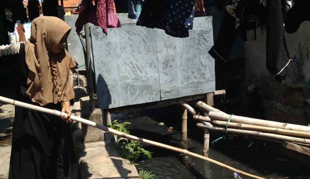 Jamban yang ada di Sungai Banger