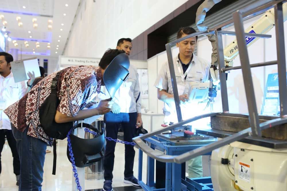 Pameran dari PT Pamerindo Indonesia 